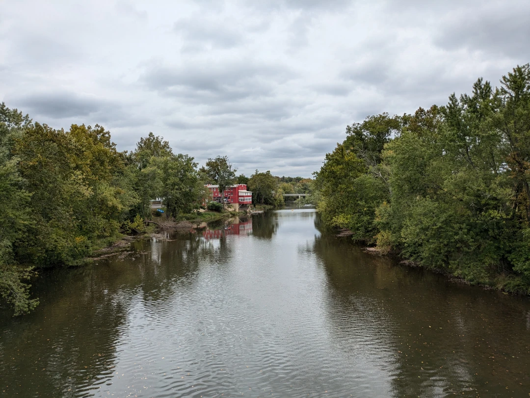 Melissa and I continued on a walk for another two miles before headin back. It was a lot of fun just talking with her. I wish I had more moments like this with her. This is The Duck Inn Taproom in Collegeville. Probably a great place